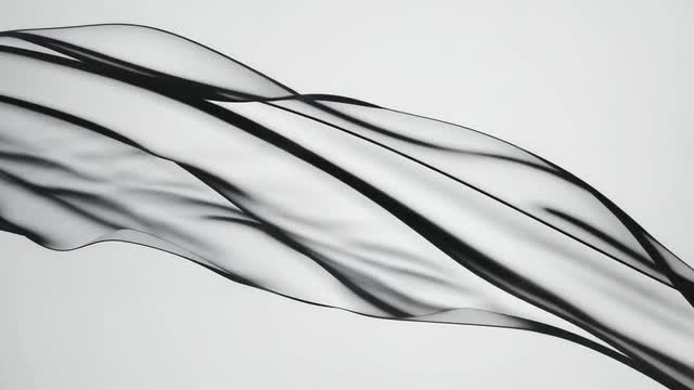 Abstract flowing smoke wave motion background AI video preview