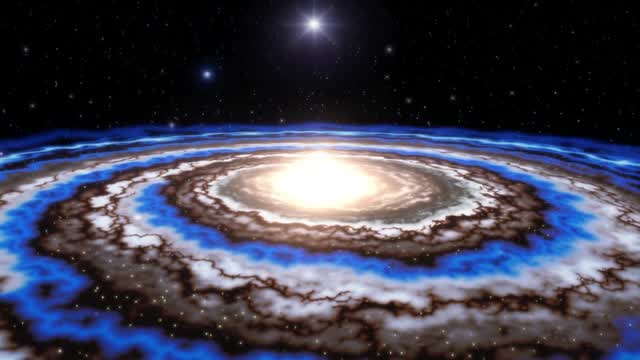 宇宙や科学の概念を映像化するAI動画素材
